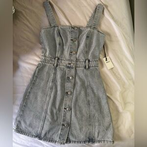 Forever 21 Blue Denim Mini Dress